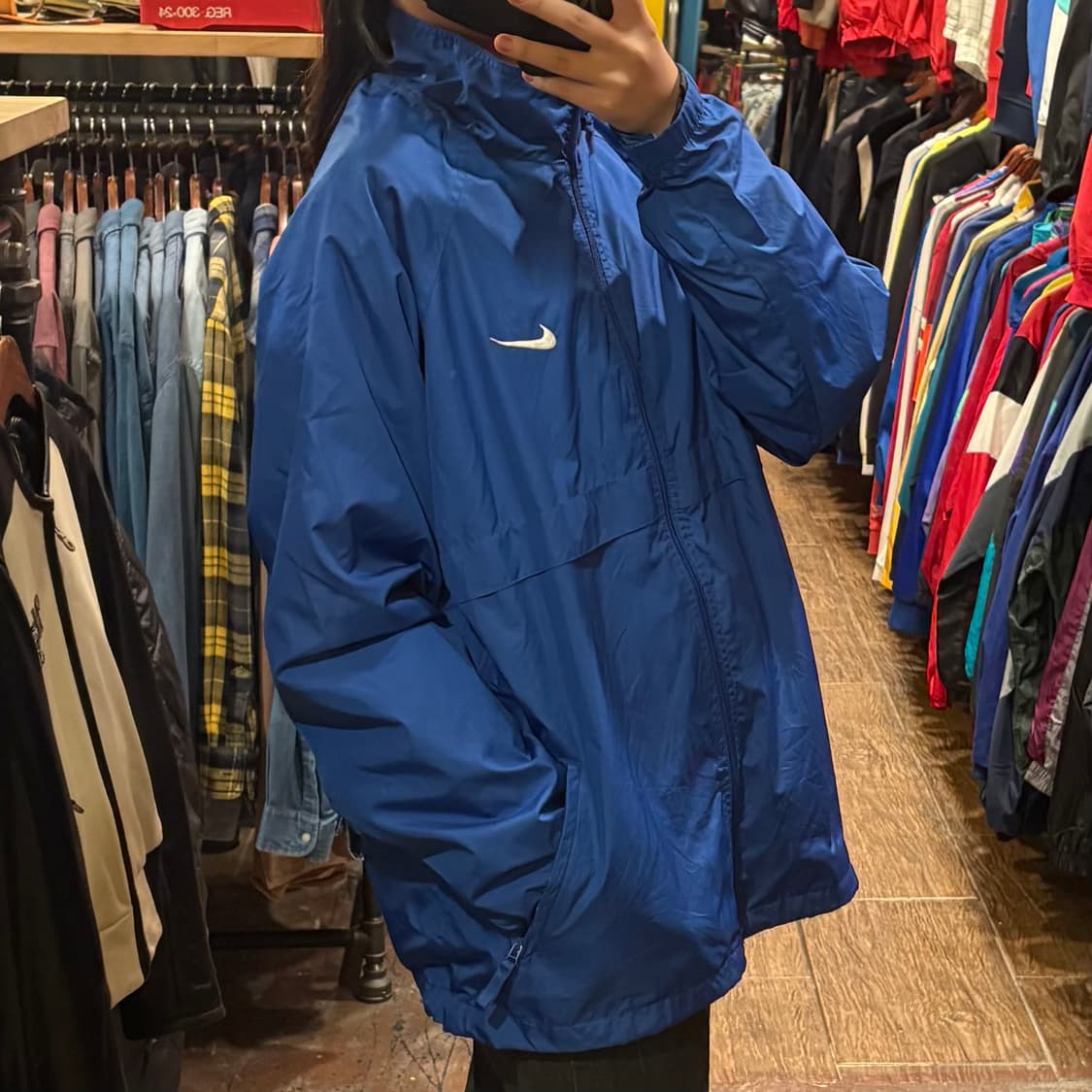 [HI] nike 바람막이 블루 상품이미지3