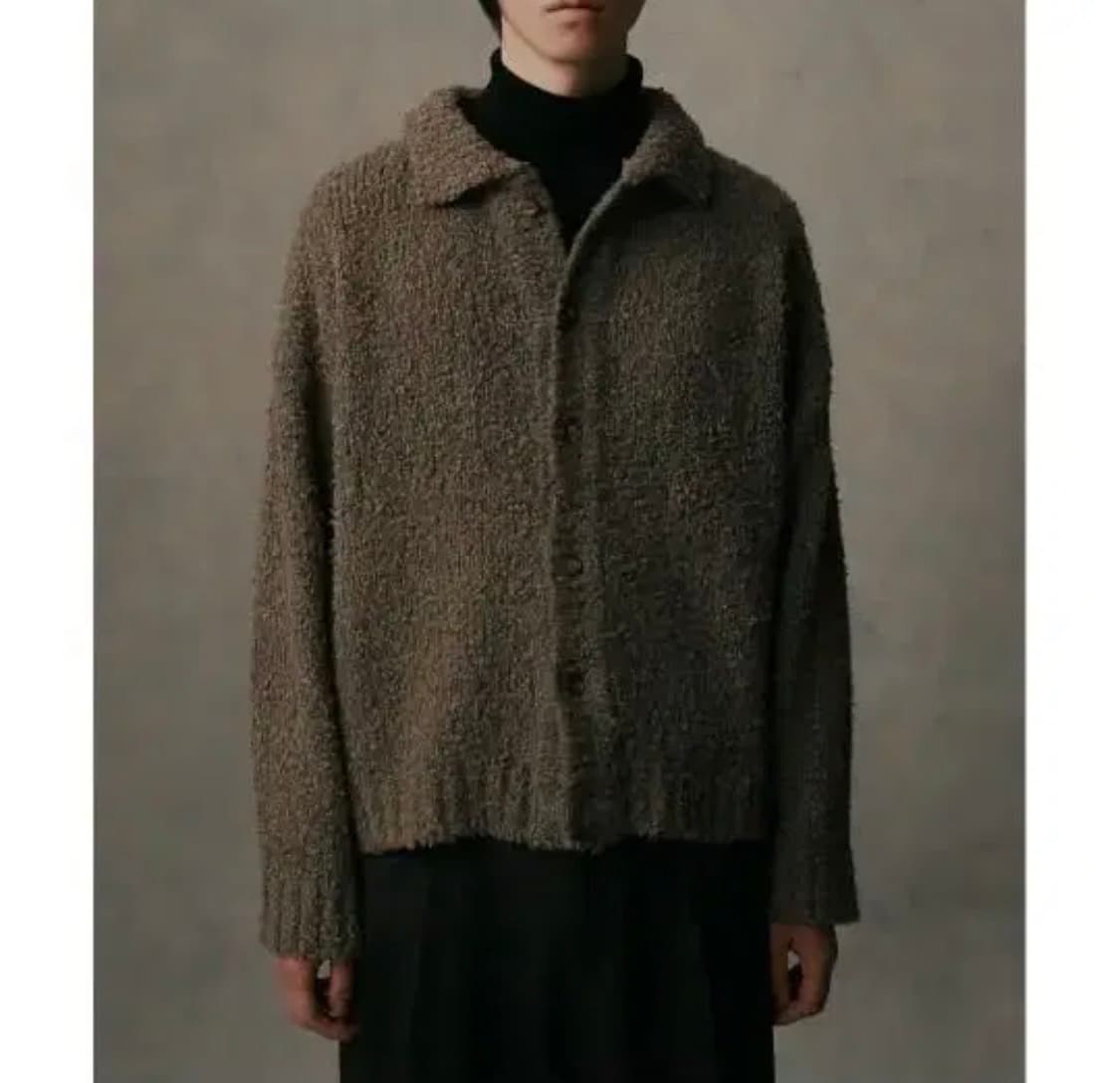 유스 브러시드 가디건 M 상품이미지1