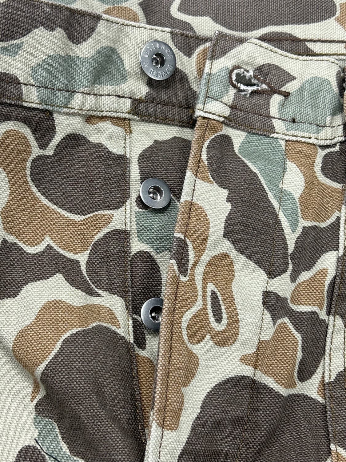 Wallace & Barnes 월레스&반즈 덕 카모 팬츠 상품이미지3