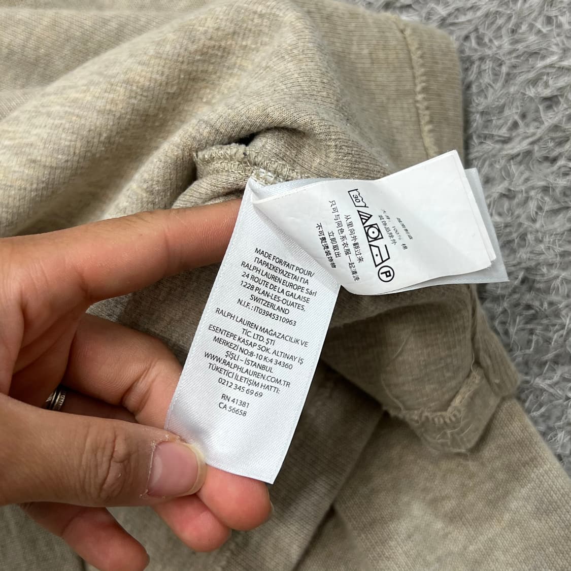 [95] 폴로 랄프로렌 신형 반집업 니트 상품이미지5