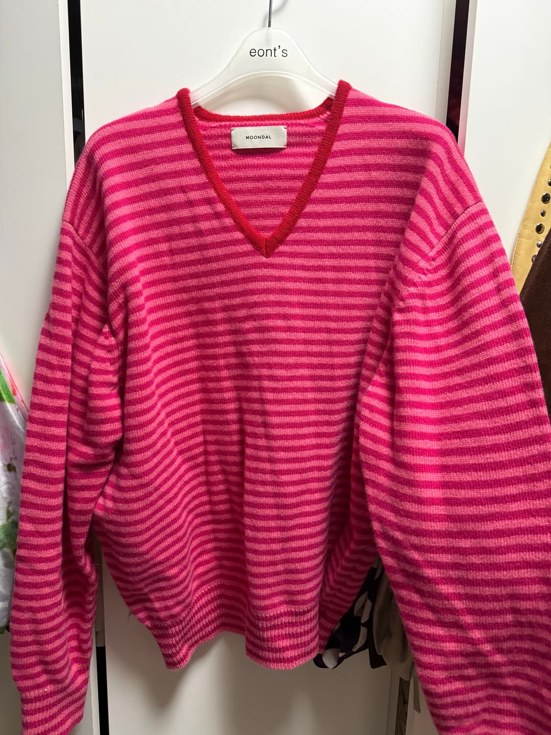 문달 스트라이프 니트 상품이미지3