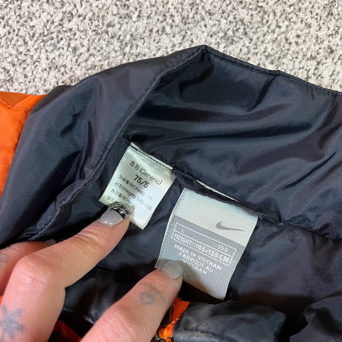 나이키 빅로고 바람막이 점퍼 상품이미지4