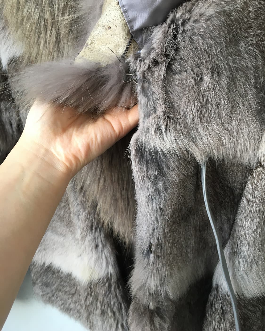 Mixed fur jacket 상품이미지5