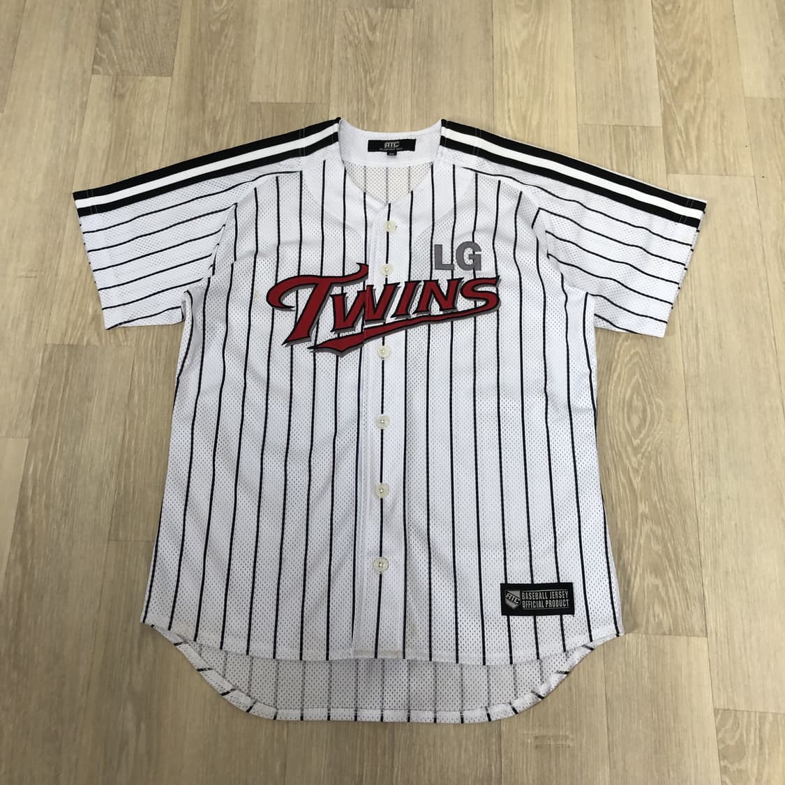 (95) 엘지 트윈스  LG 트윈스 올드 노마킹 홈 유니폼 져지 엘지 져 상품이미지1