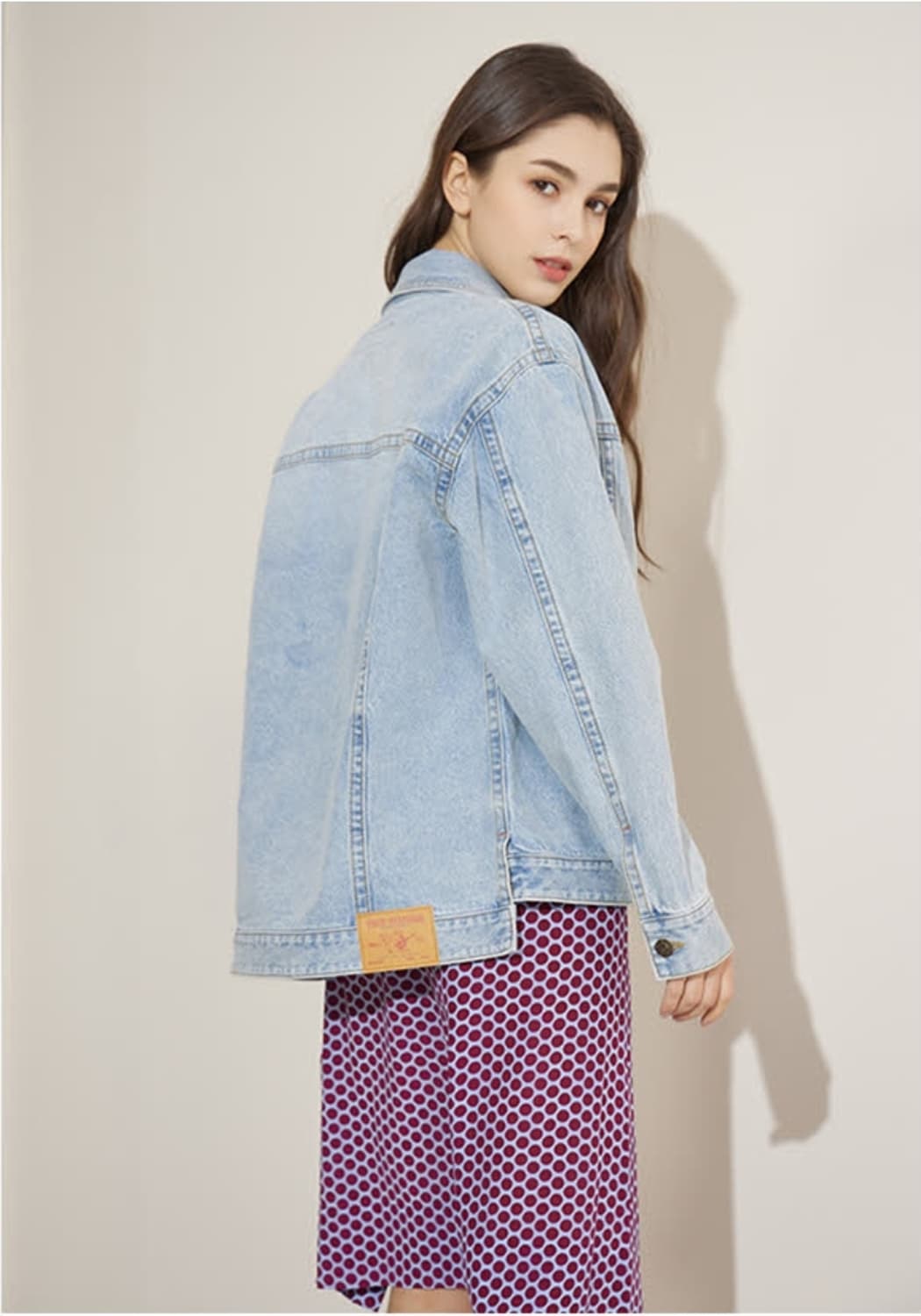 (XL)여성 트루릴리전 데님 자켓 상품이미지7