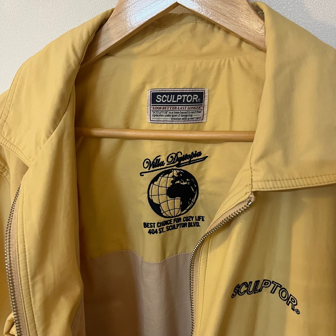 스컬프터 블루종 자켓 상품이미지3