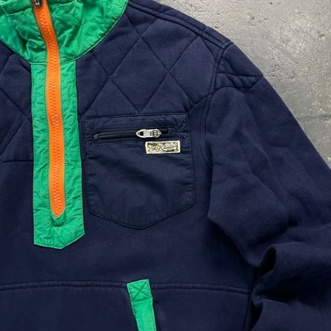 95 폴로 성조기 하이테크 하프집업  상품이미지2