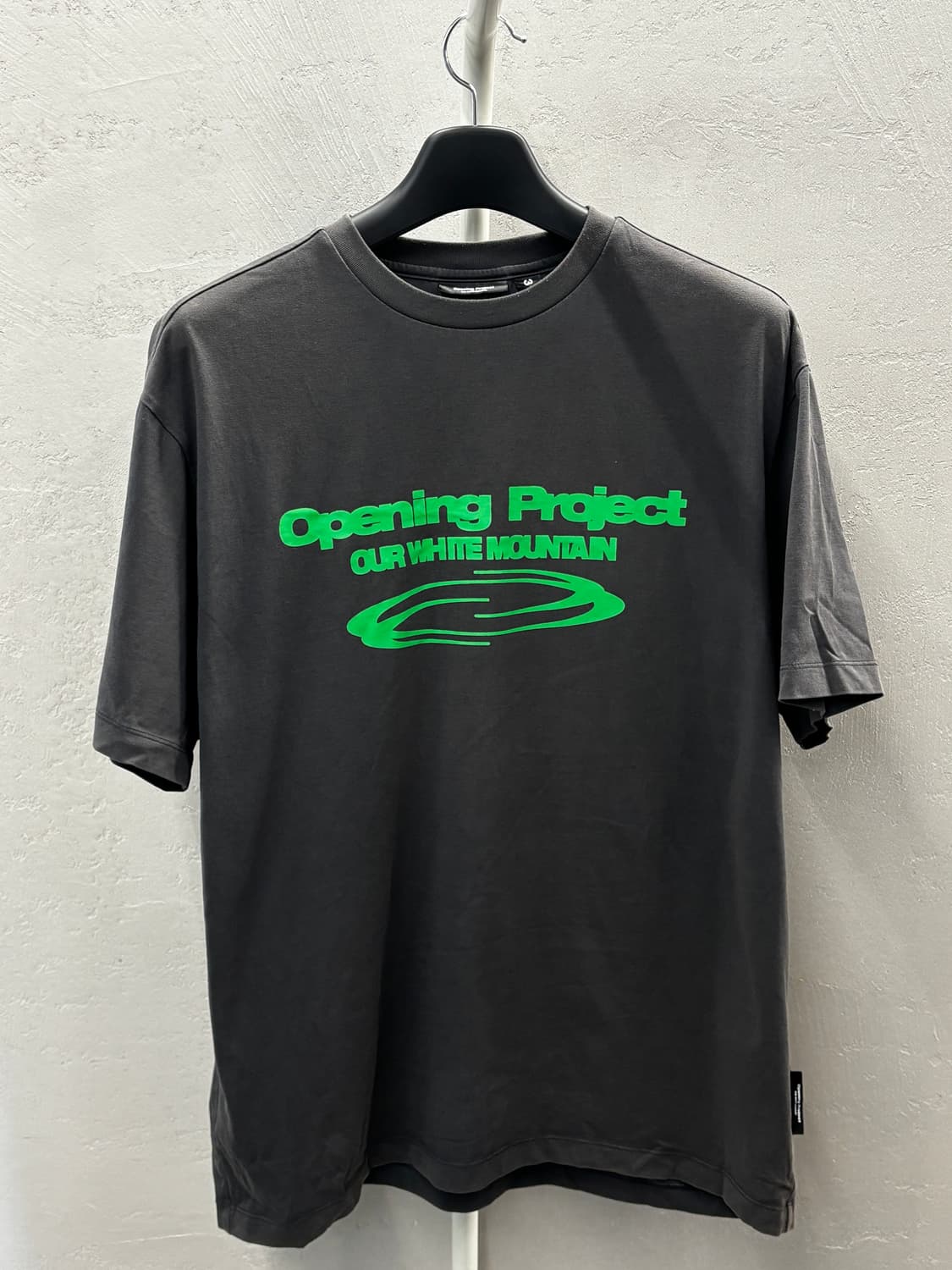 오프닝프로젝트 반팔 티셔츠 차콜 XL 상품이미지2