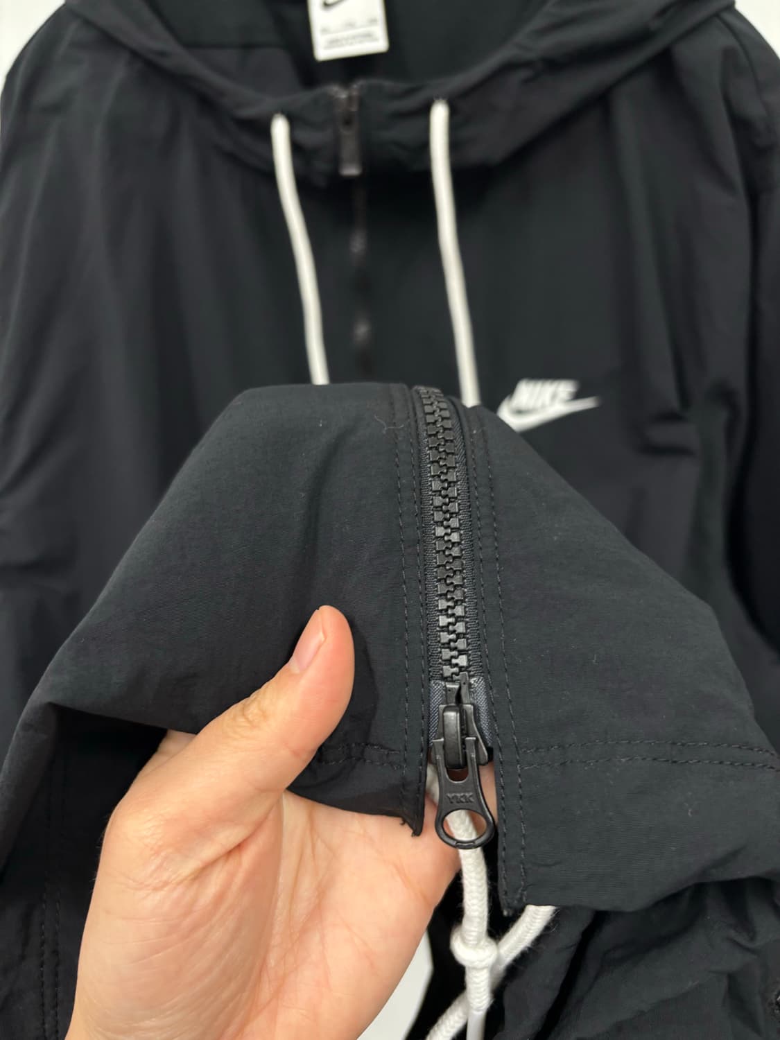 나이키 스우시 후드 바람막이 상품이미지5