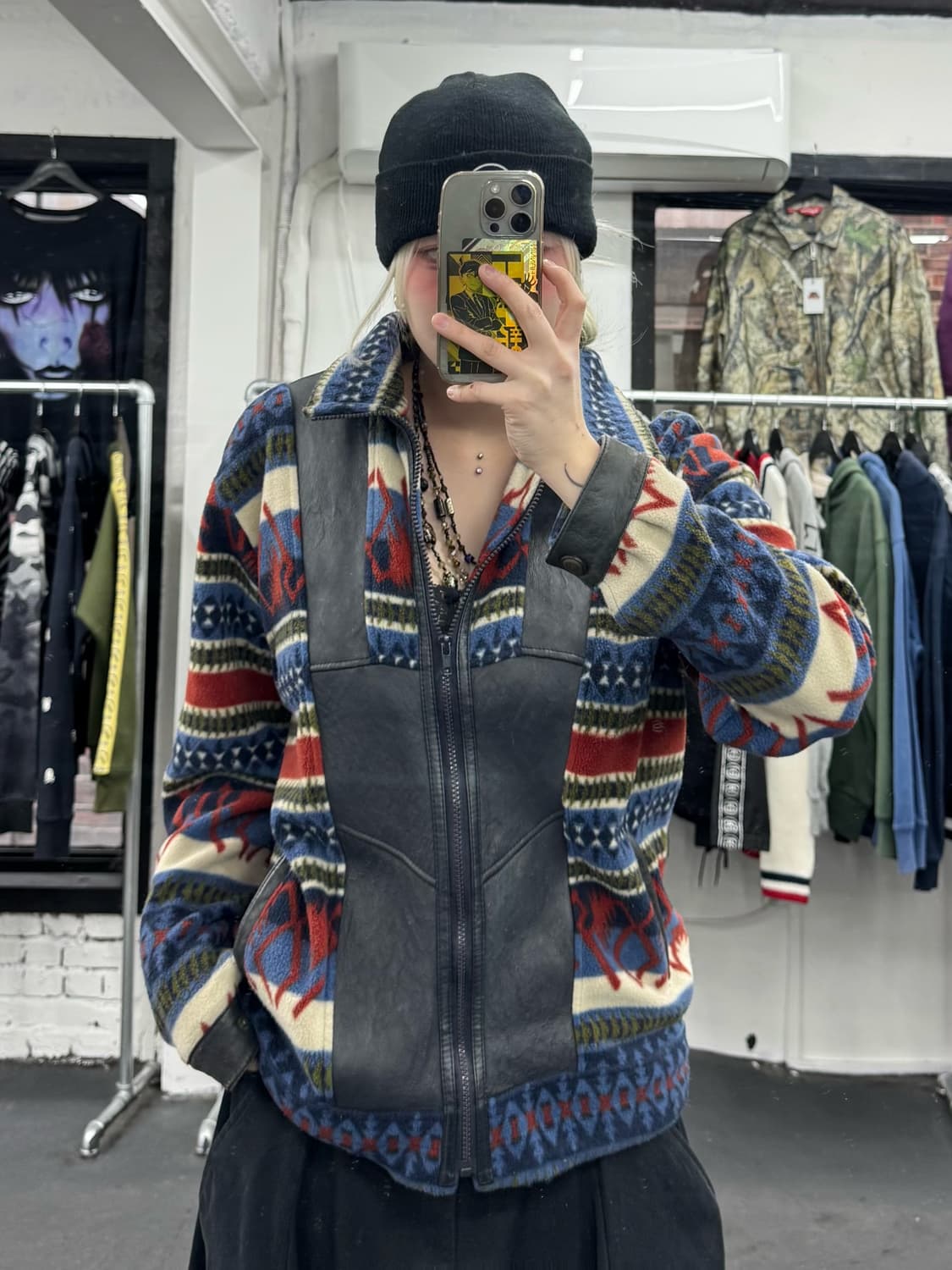 VTG 에스닉 플리스 자켓  상품이미지4