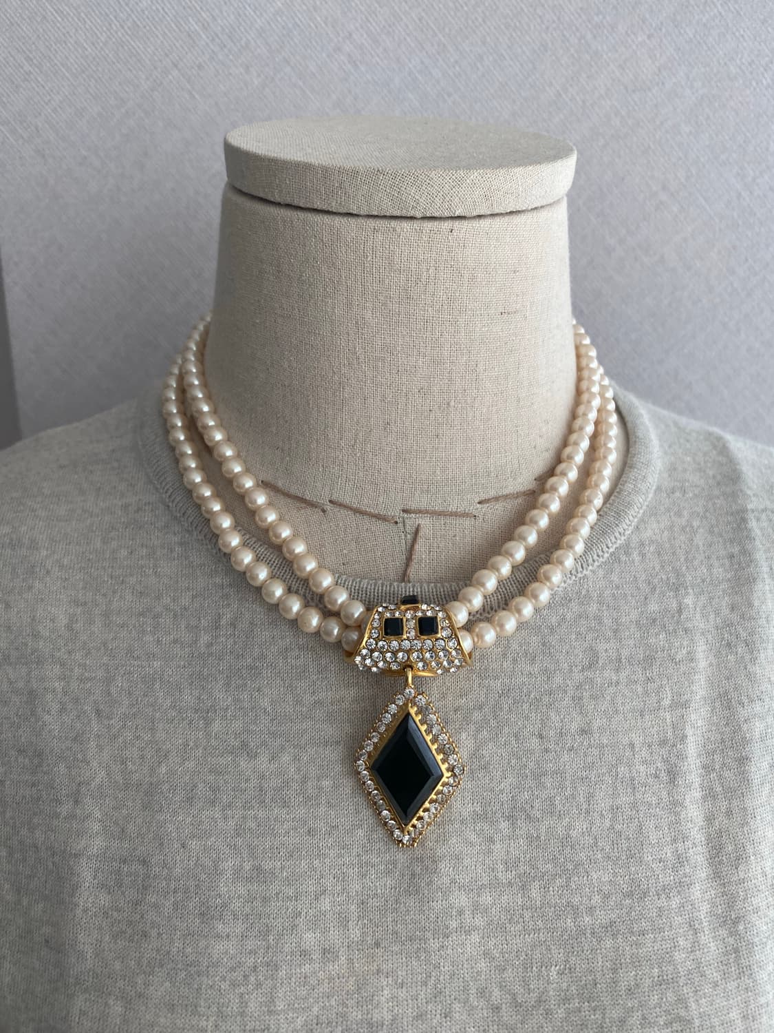 빈티지 악세서리 목걸이 귀걸이 세트 상품이미지6