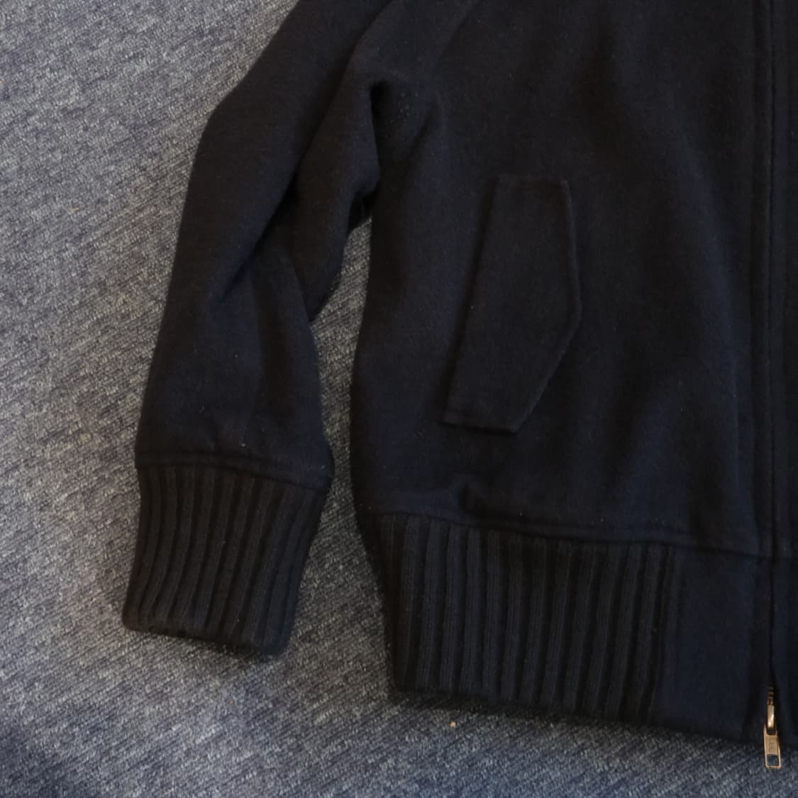 빔즈보이 울 블루종 상품이미지4