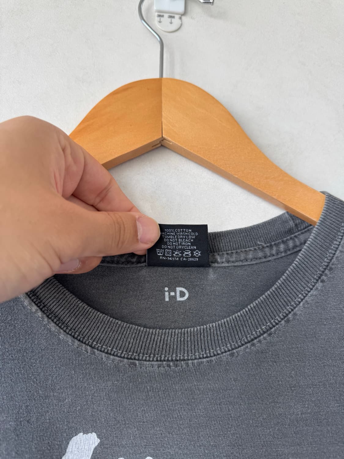 스투시 x i-d Magazine 티셔츠 상품이미지3