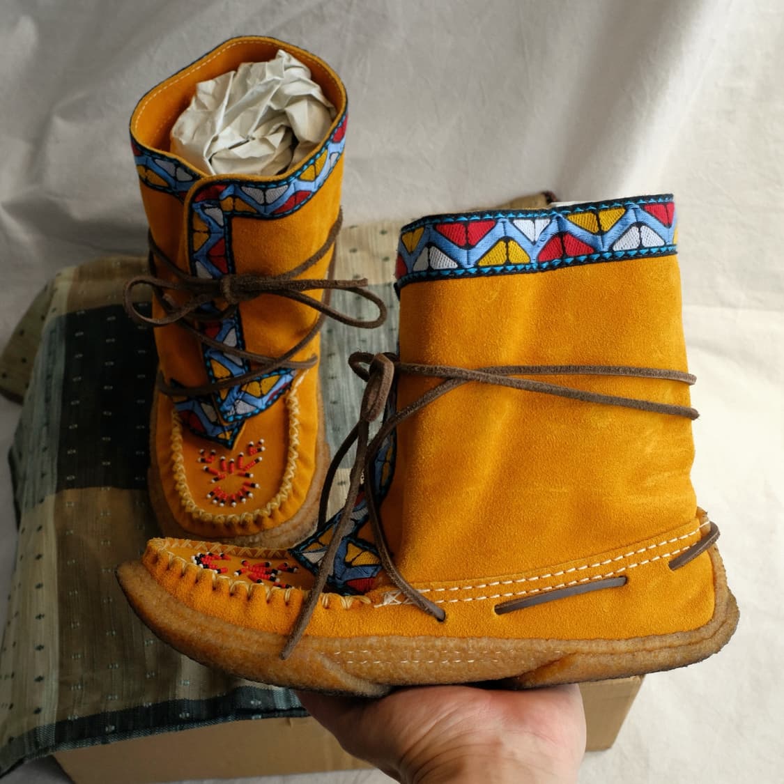 Made In USA Yuketen Leather Boots  상품이미지4