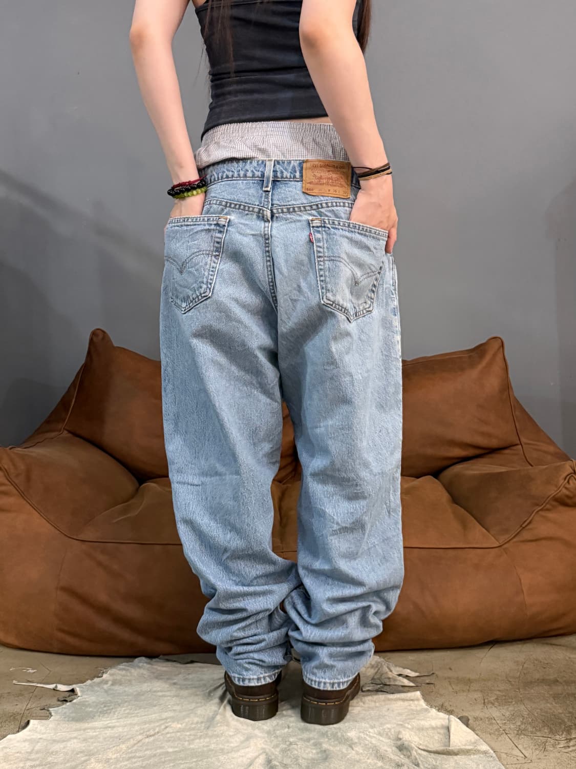 90‘s MADE IN USA 🇺🇸 리바이스 560 루즈핏 상품이미지5
