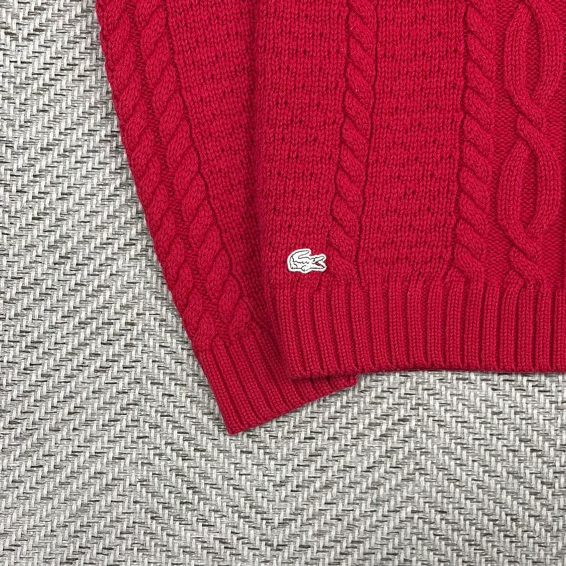 라코스테 울블렌드 케이블 니트 v2083 상품이미지5