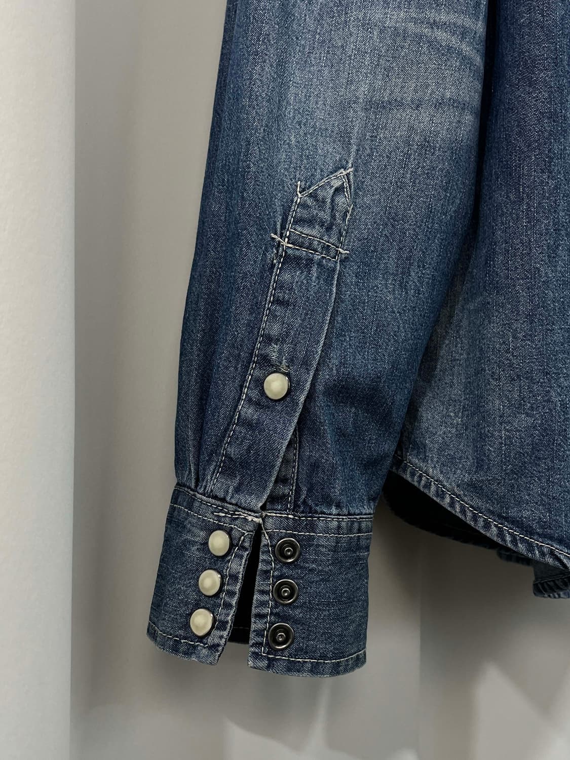 폴로 랄프로렌 콘초 잼스톤 워시드 사우스 웨스턴 셔츠 상품이미지8