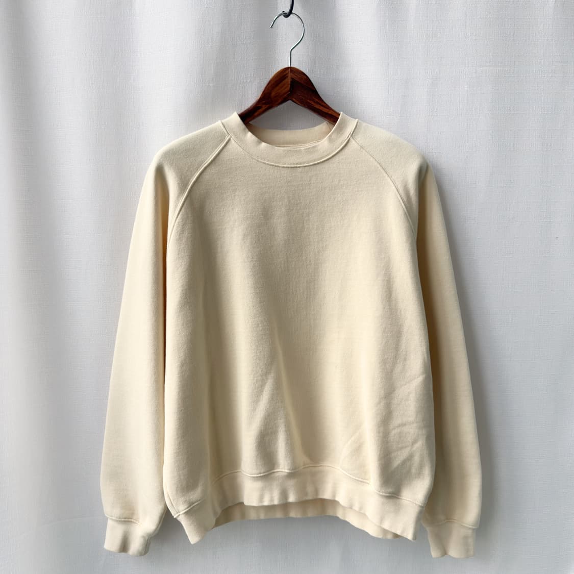 피어오브갓 에센셜 풀오버 크루넥 스웨트셔츠 크림 S 상품이미지2