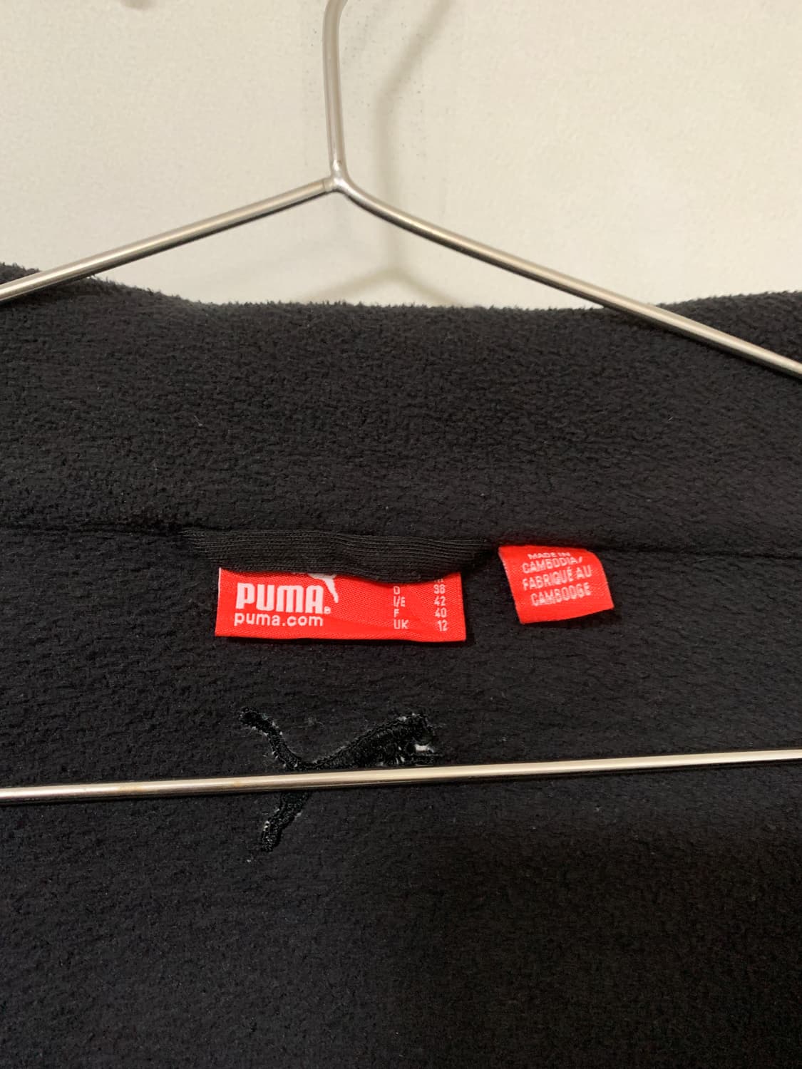 푸마 큰 카라 후리스 집업 상품이미지8