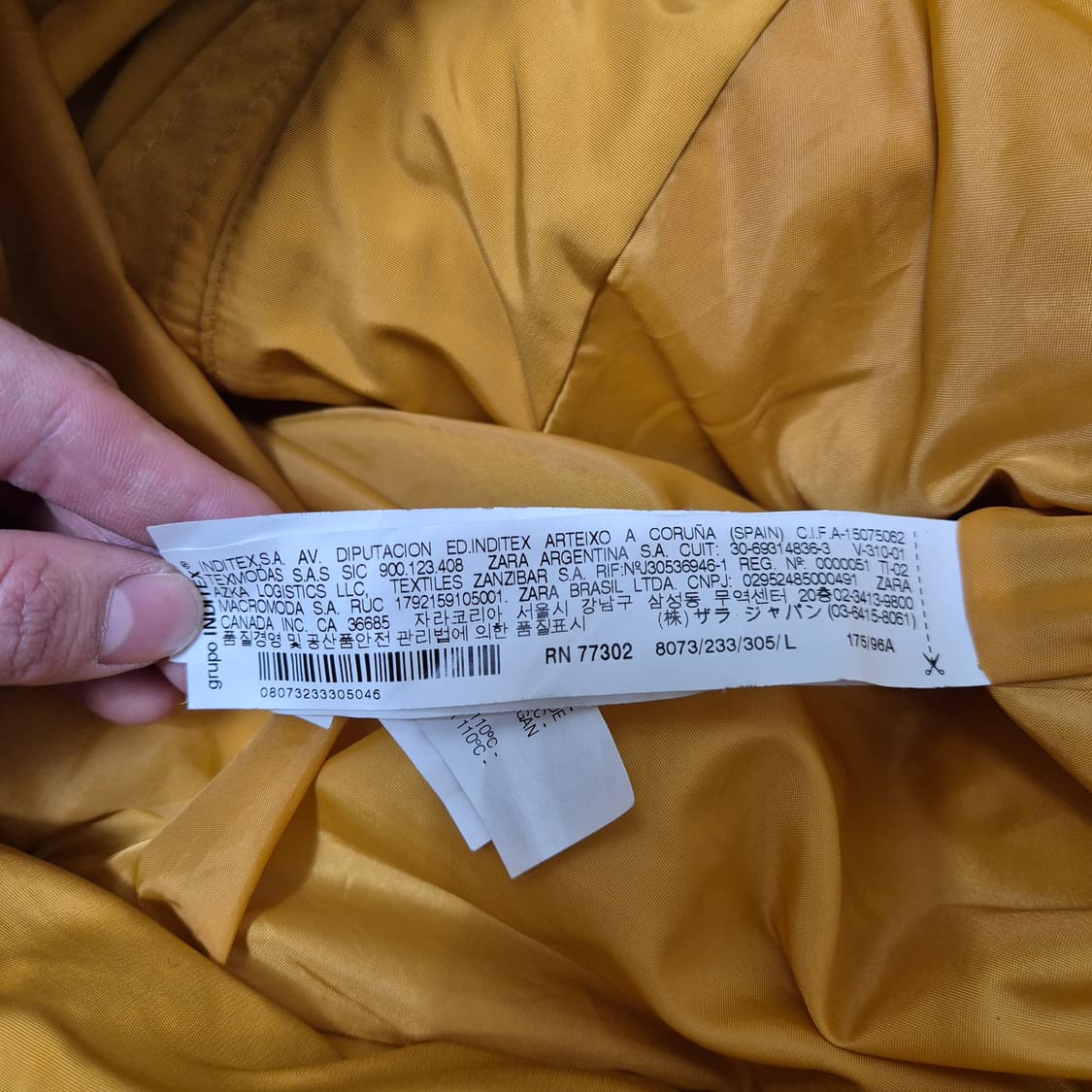 자라 베이직 아우터웨어 패딩 점퍼 상품이미지5