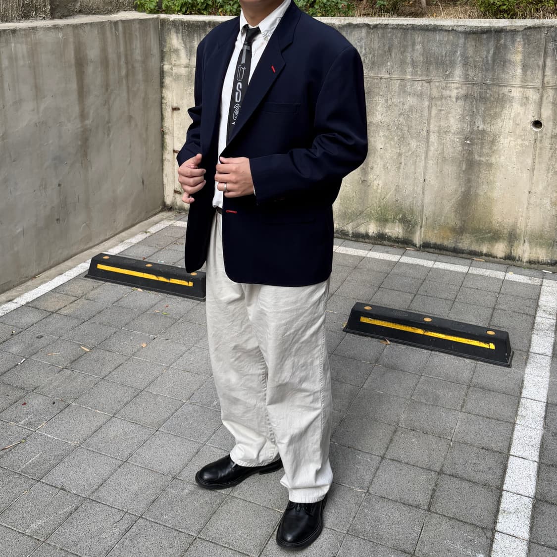 80's 꼼데가르송 옴므 플러스 울 블레이저 상품이미지1