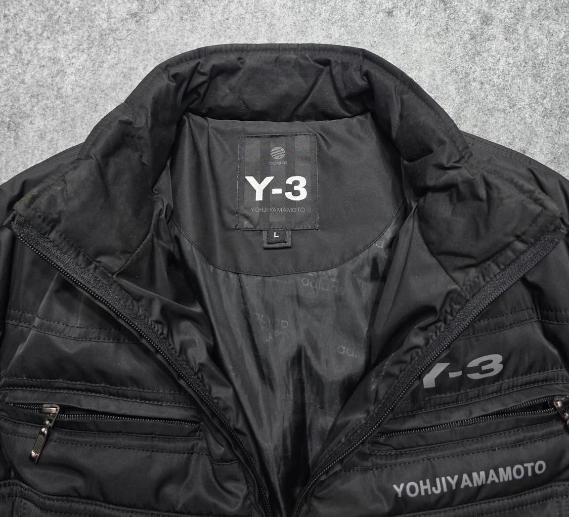 Y-3 요지야마모토 아디다스 빈티지 패디드 바이커 자켓 L 상품이미지5