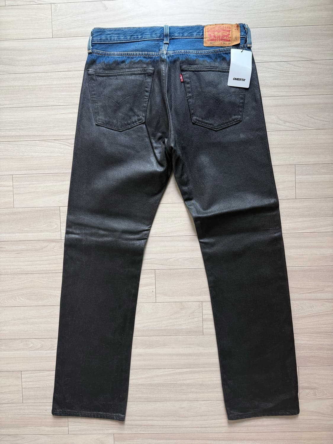Levi's 501 Reworked Hard Coated Jean 상품이미지1