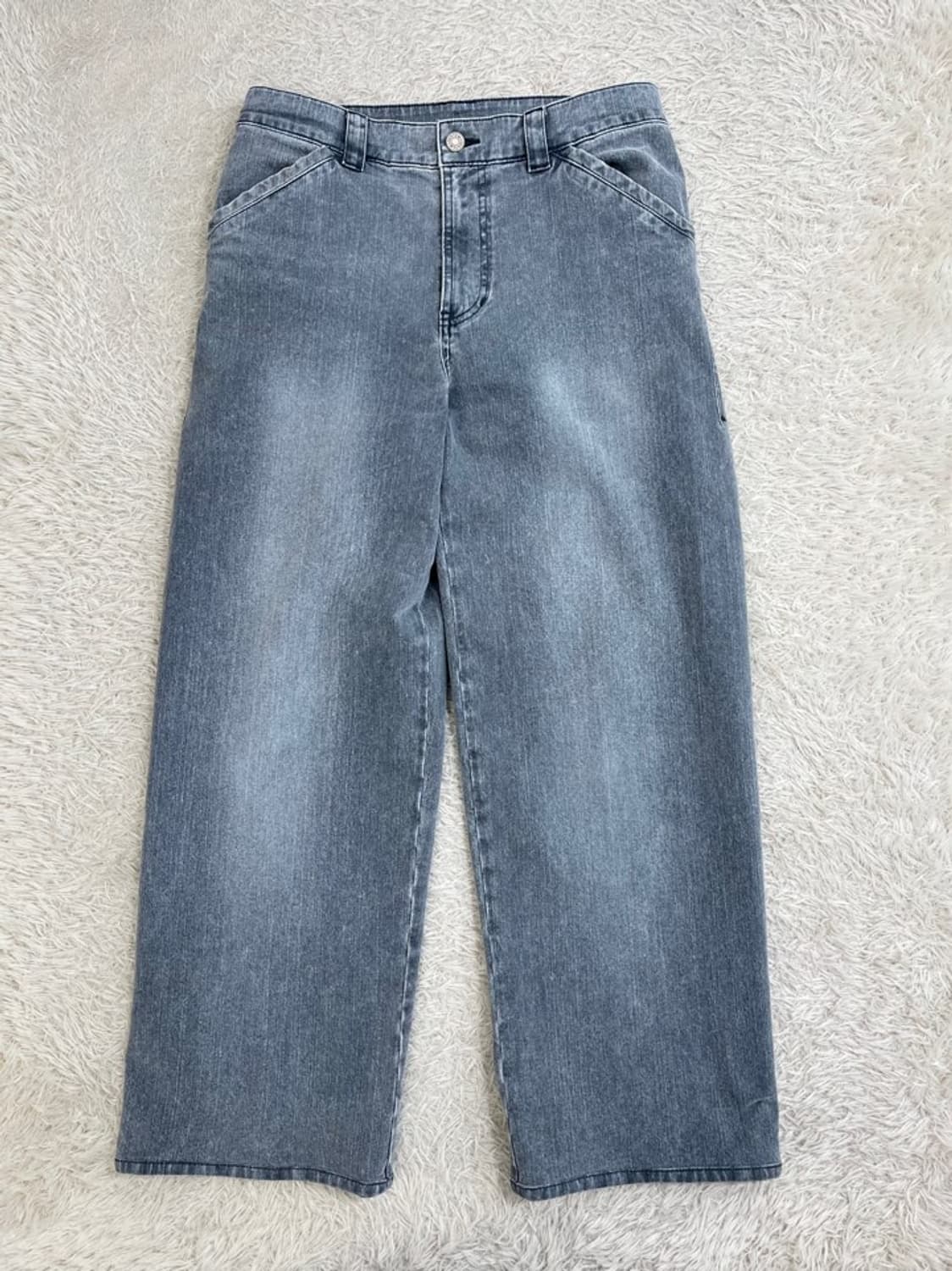 2024/시스템옴므 와이드 데님 팬츠/#3185 상품이미지1