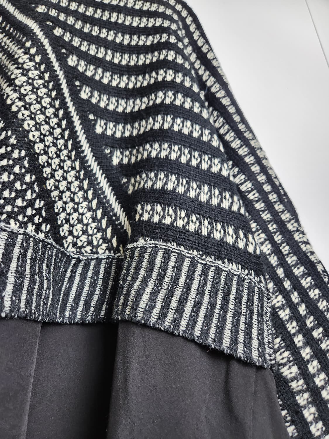 언발 레이어드 롱 니트 상품이미지8