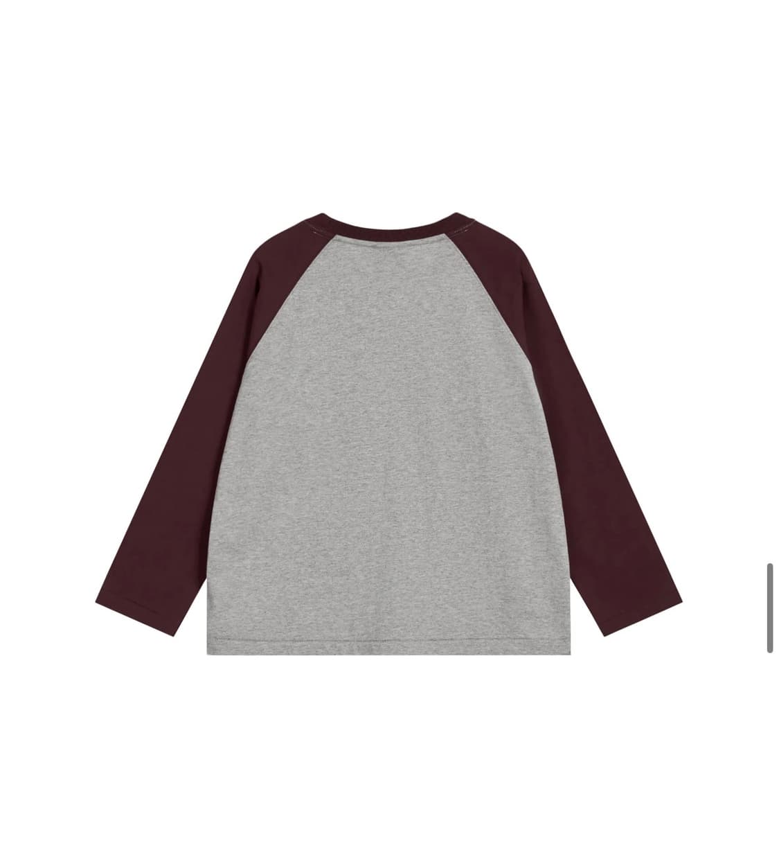 이미스 버건디 슬리브 상품이미지2