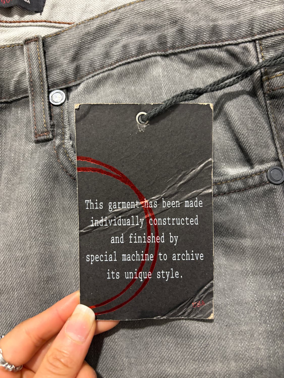 빈티지 데님팬츠 상품이미지6