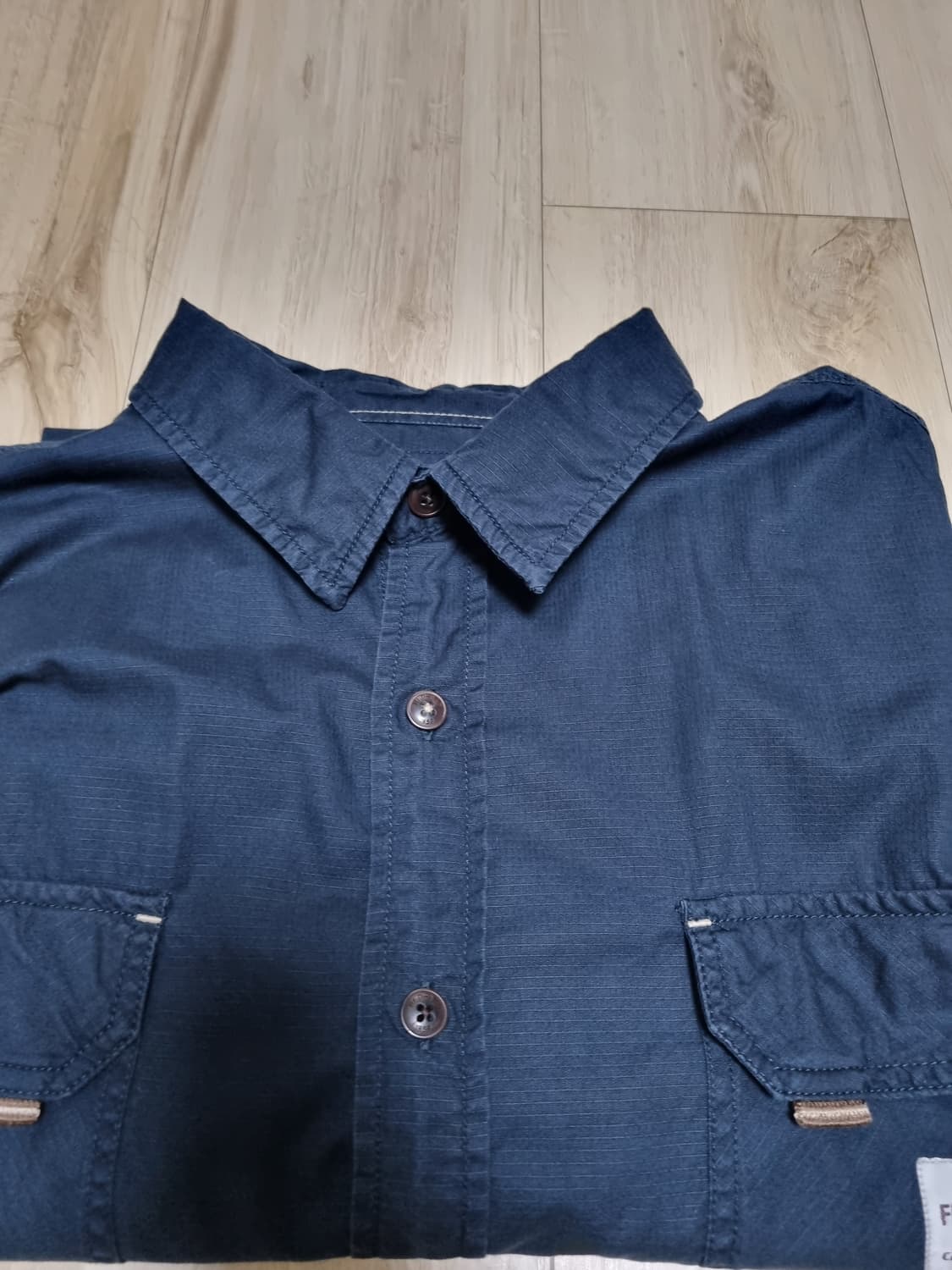 칼하트FR 네이비 반팔 셔츠 2XL 상품이미지4