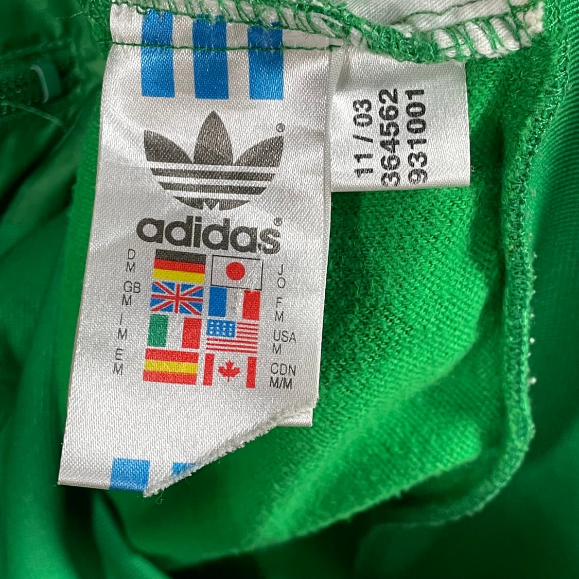 90‘s 아디다스 빅로고 져지 상품이미지6