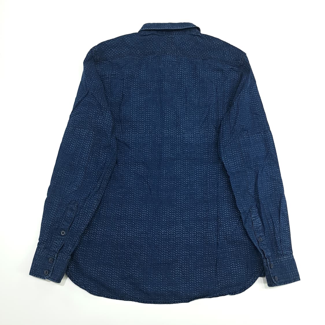 CN684 L 지스타로우 인디고 스카 긴팔 셔츠 남방 상품이미지7