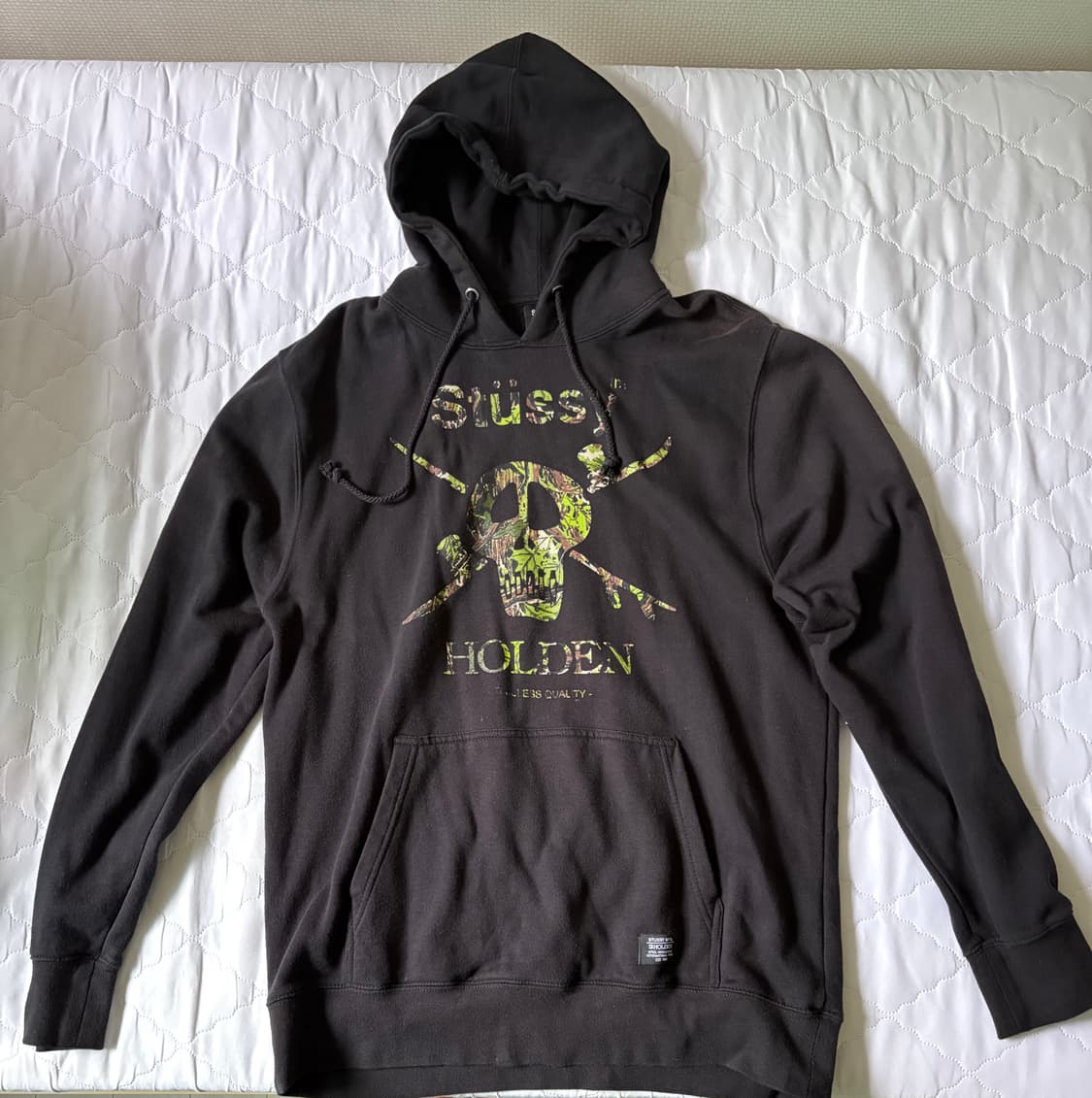 stussy x holden camo snow skull 후드티 상품이미지1