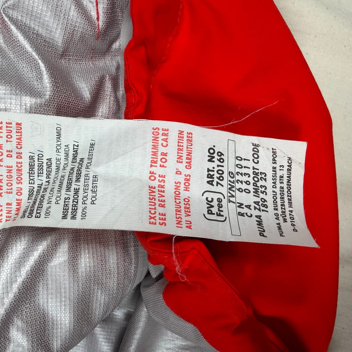 04 F1 푸마 페라리 레이싱 바람막이 자켓 상품이미지6