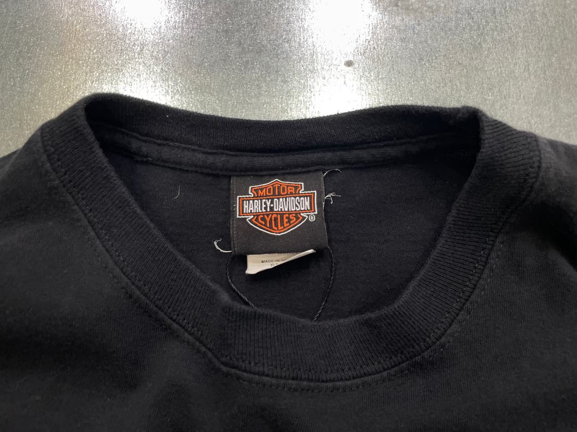 (S) Harley Davidson 할리 로고 프린팅 반팔티 상품이미지9