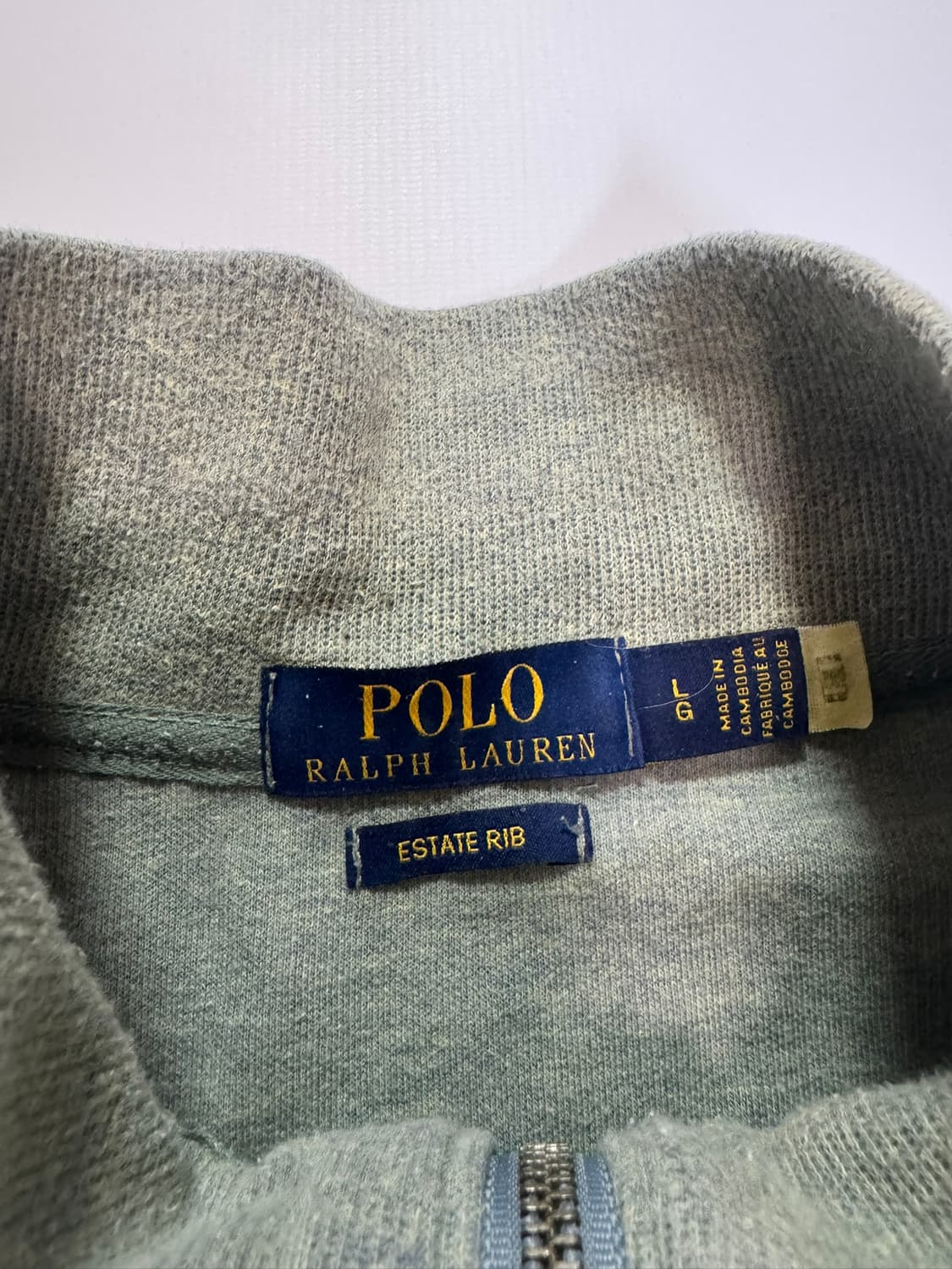 폴로랄프로렌 연카키 반집업(L사이즈) 상품이미지3