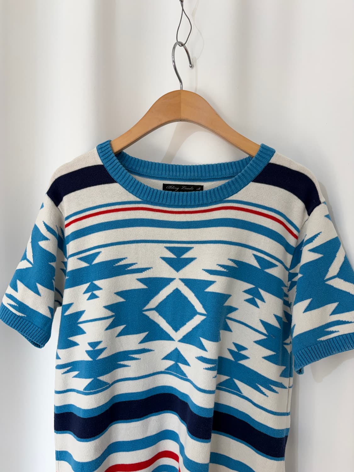 Bling Leads short sleeve knit 상품이미지2