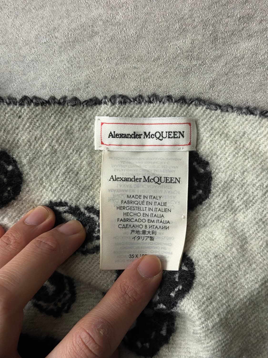 알렉산더 맥퀸 머플러 상품이미지5