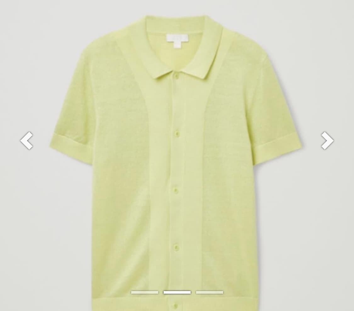 XL) COS 반팔 니트 가디건  상품이미지7