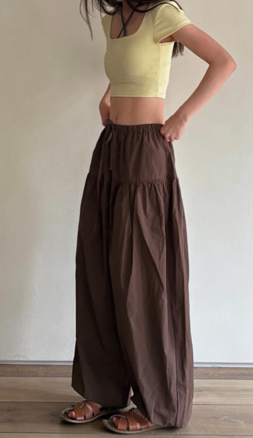 Budhi Mudra Light straight Pants 상품이미지3