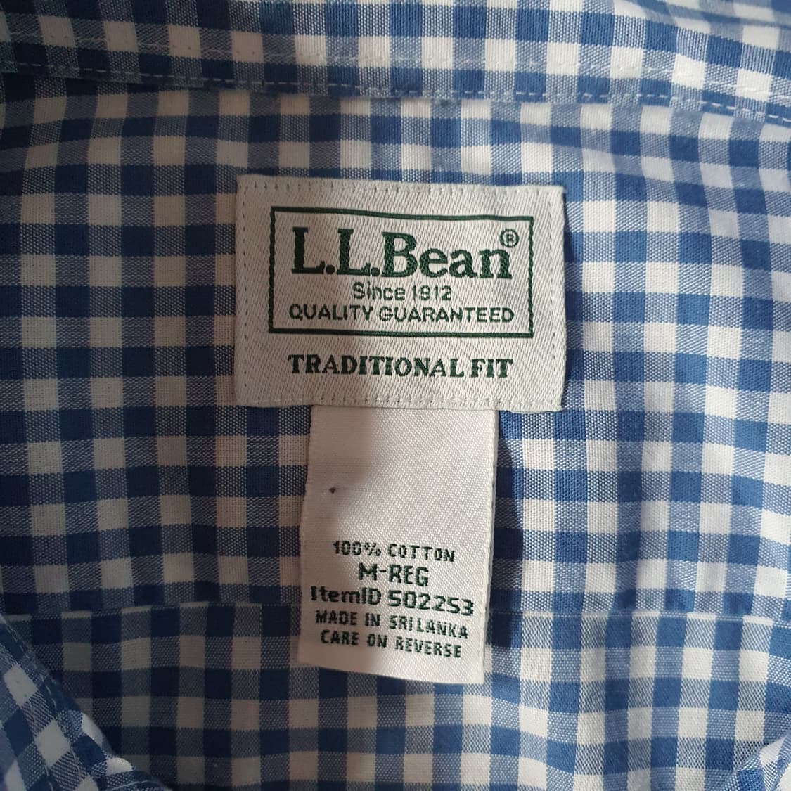 L.L.Bean 체크 셔츠  no.60 상품이미지4