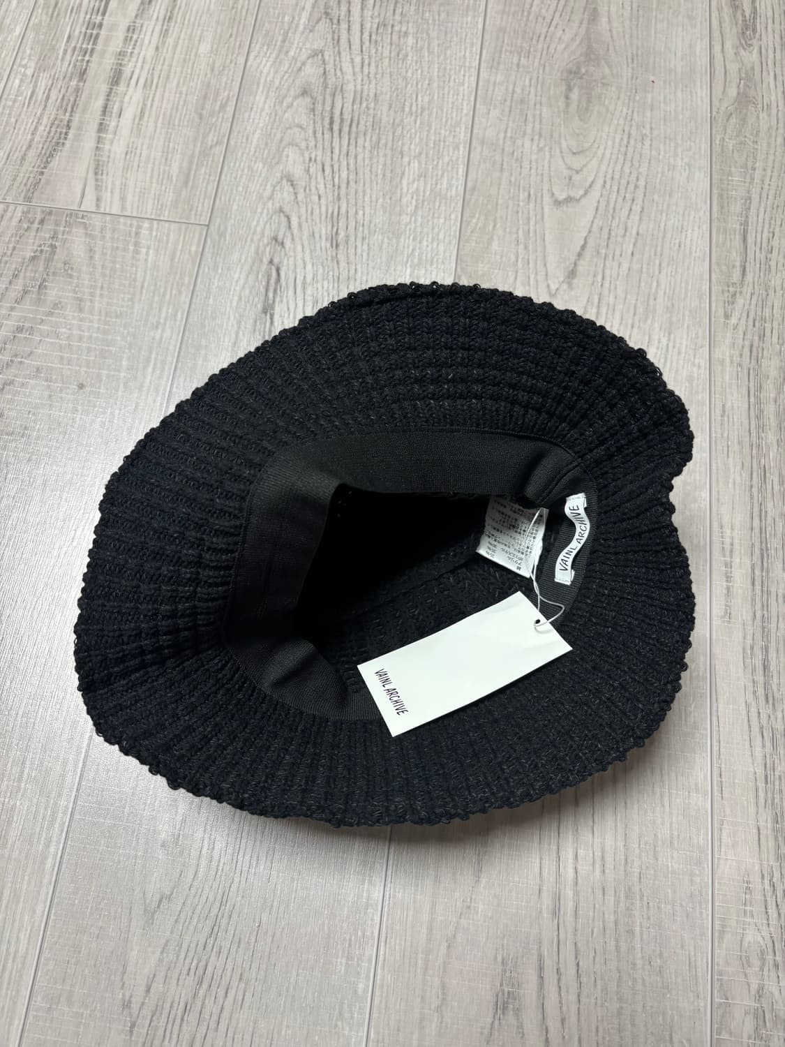 [M] 바이닐아카이브 POD 버킷햇 블랙 상품이미지2