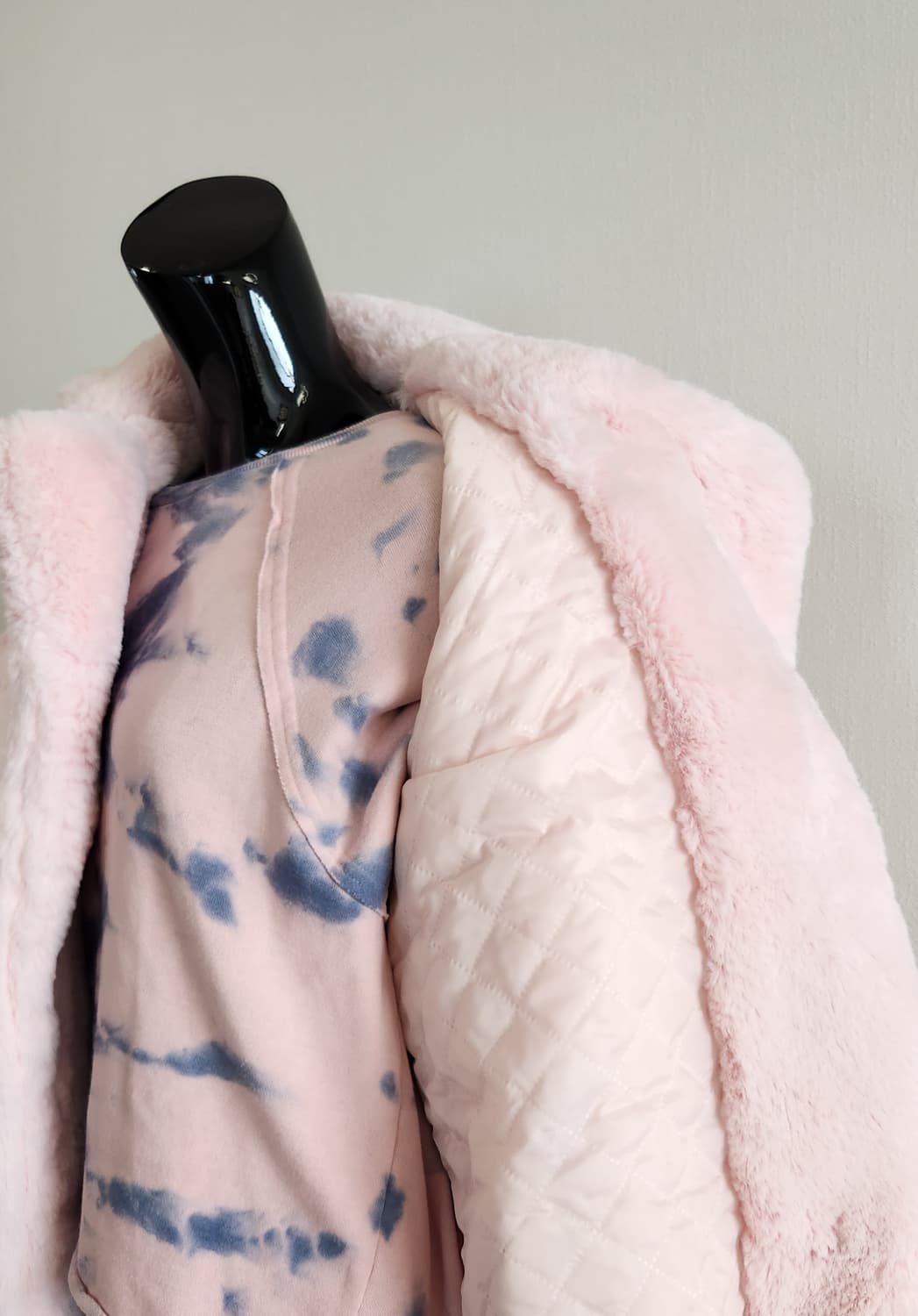 핑크 퍼코트 상품이미지6