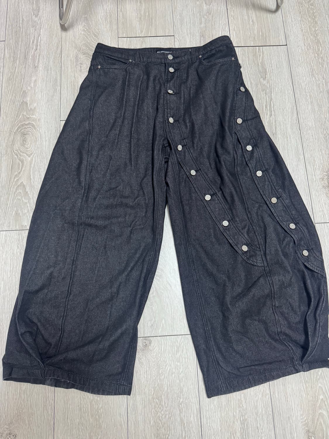 [M] 코인서울x써저리x샘플라스 데님 버튼 팬츠 상품이미지2