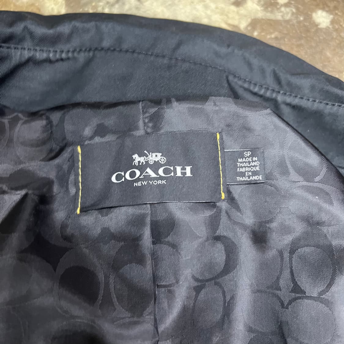 S) 코치 트렌치 코트 트랜치코트 상품이미지5