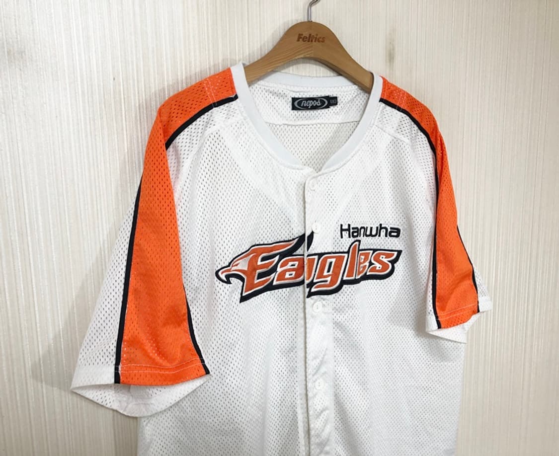 KBO 한화이글스 올드 홈유니폼/져지 110 상품이미지5