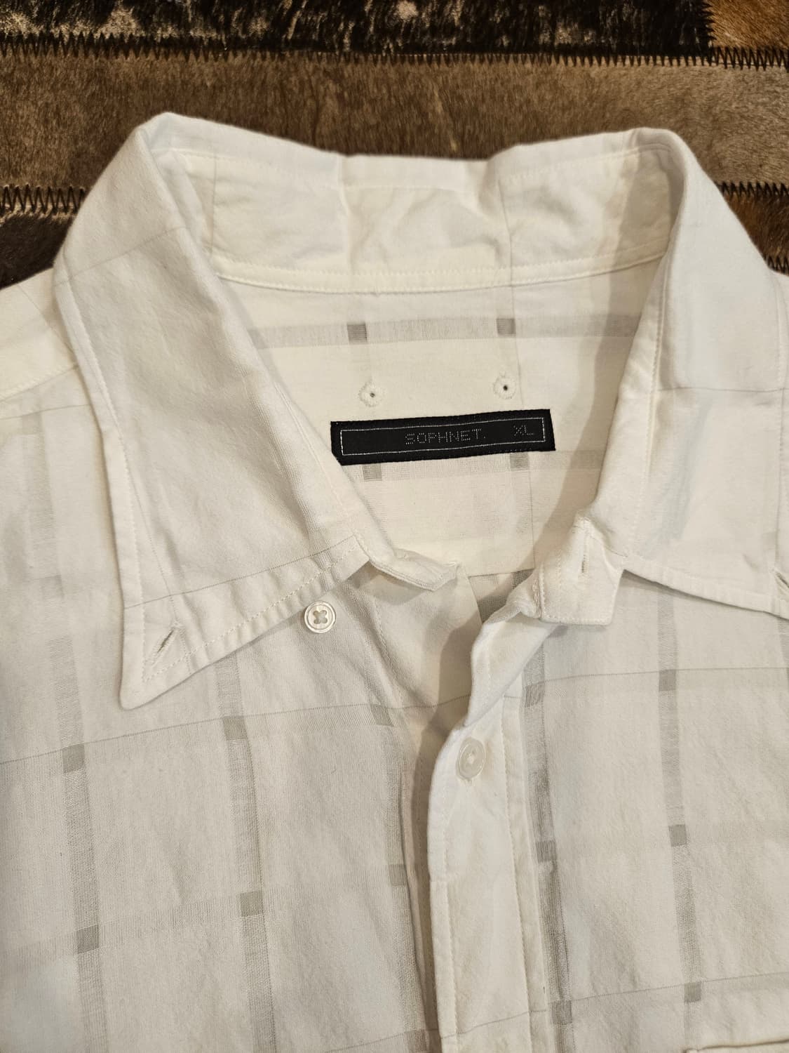 소프넷 화이트 셔츠 상품이미지3