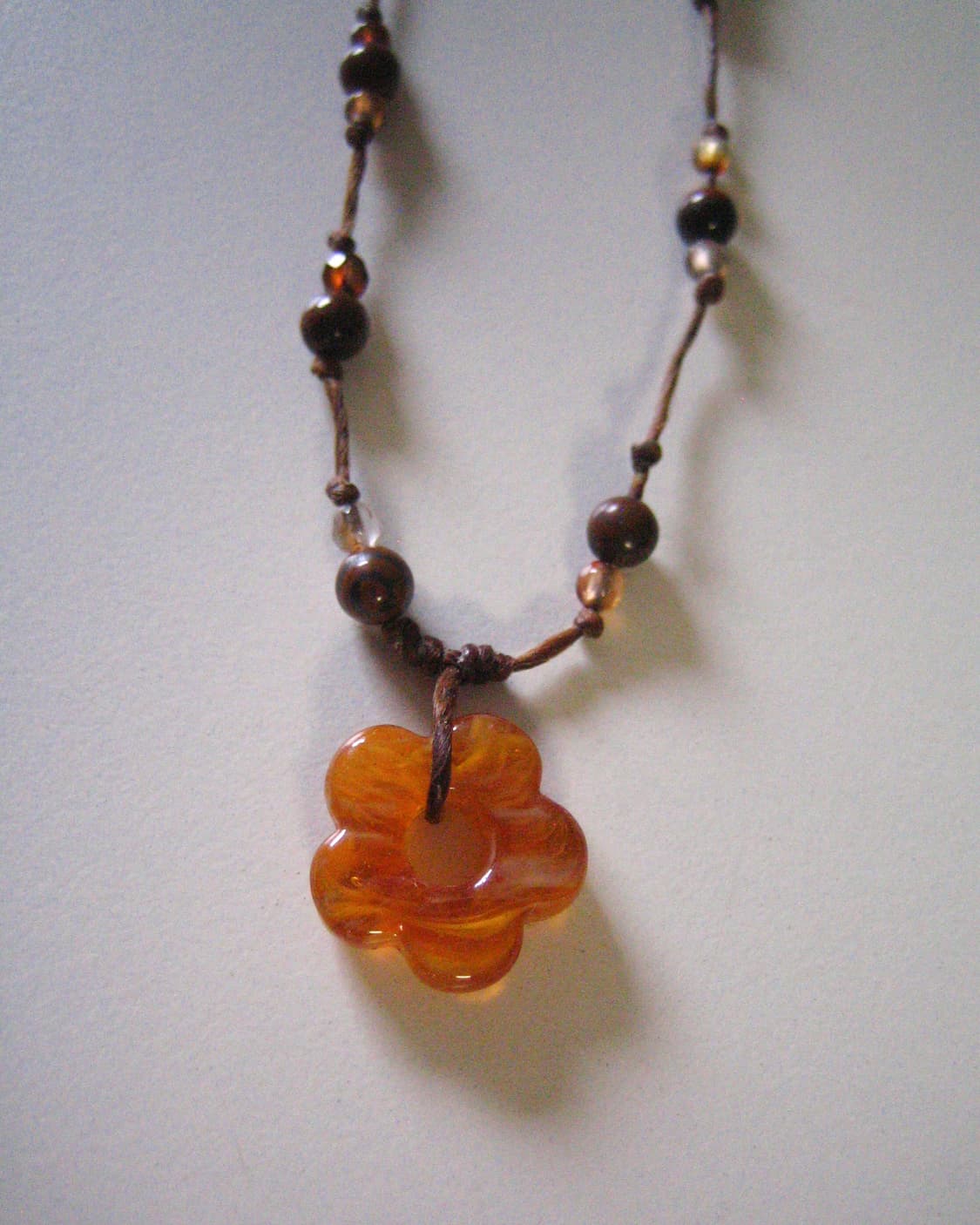 pumkin san-flower necklace 펌킨 산플라워 목걸이 상품이미지8